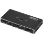 SpeaKa Professional HDMI 2.0 Slim KVM 2X1 USB2.0+IR, juodas HDMI jungiklis 3840 x 2160 pikselių (SP-13724436)