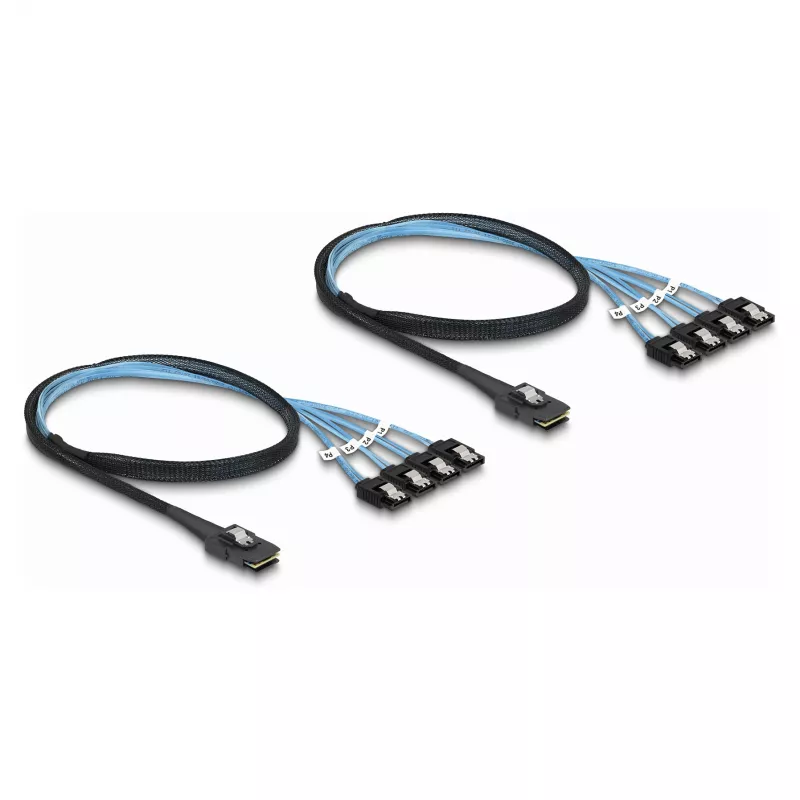 DeLOCK Converter M.2 2280 Key B+M (vyriškas) į 8 x SATA