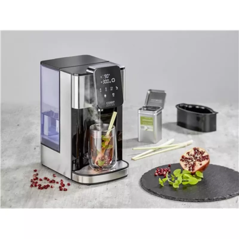 Elektrinis virdulys Caso Turbo Hot Water Dispenser HW 1660 — 4 L, 2600 W, juodas/nerūdijantis plienas