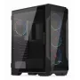Kompiuterio korpusas KRUX HEKO KRXD001 ATX Mid Tower, grūdintas stiklas, RGB, palaiko ATX, GPU iki 34 cm, CPU aušintuvas 165 mm