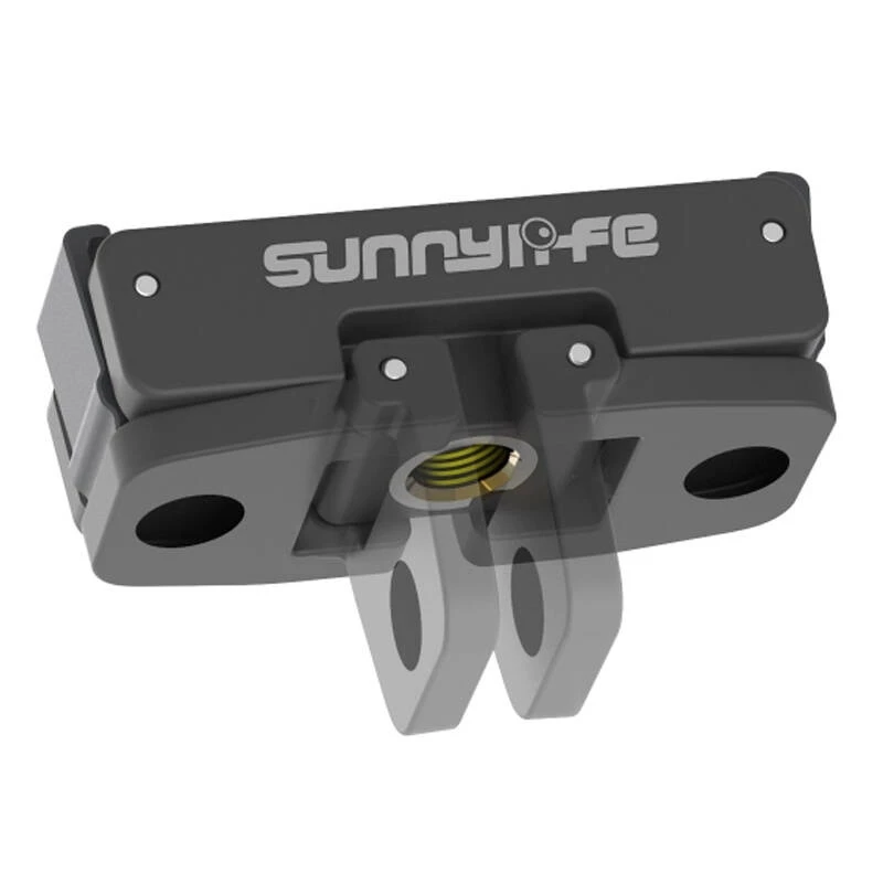 Magnetinis greito atjungimo adapteris Sunnylife, skirtas DJI Action 2/3/4 — 1/4 colio tvirtinimui