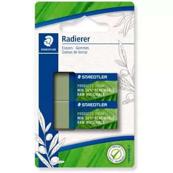 Trintukas Staedtler 526 83 renew mat 56% – PVC neturintis valomasis trintukas, stačiakampis, BK2