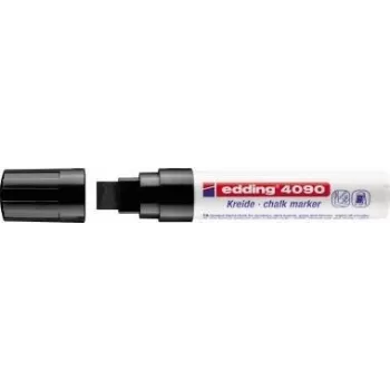 Kreidinis markeris Edding 4090 Chisel juodas