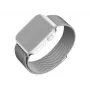 FIXED tinklinis (Milanietiškas) dirželis Apple Watch 38/40/41 mm — FIXMEST-436-SL sidabrinis, nerūdijantis plienas, reguliuojamas