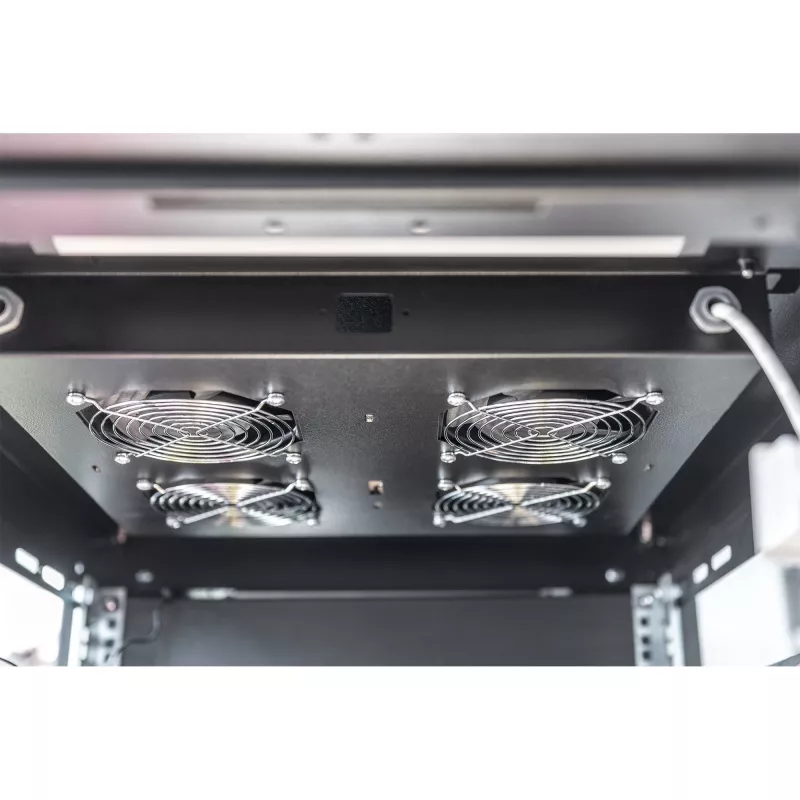 Aušinimo įrenginys Digitus DN-19 FAN-4-B-N 19 inch 4 ventiliatoriai