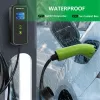 Qoltec Mobile EV automobilio įkroviklis reguliuojamas 2in1 Type2 | 7kW | 230V | CEE 3 kištukas | Wi-Fi | LCD | Nešiojamas | Wallbox | 5m