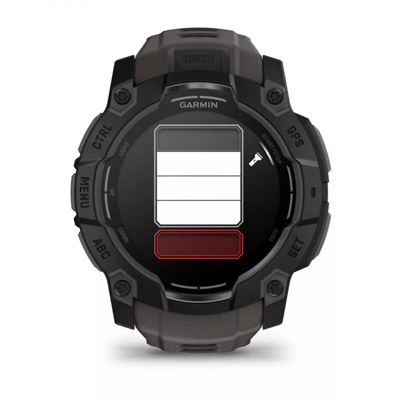 Garmin Instinct 3 AMOLED 3,3 cm (1,3 inch) 50 mm Skaitmeninis 416 x 416 pikselių Liečiamas ekranas Juodas GPS (palydovas)