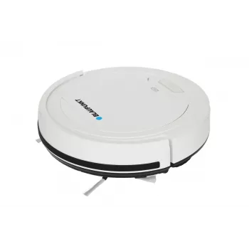 Robotinis dulkių siurblys BLAUPUNKT RVC201, apvalus, baltas, be maišelio, 0,5 L talpa, 55 min veikimo laikas
