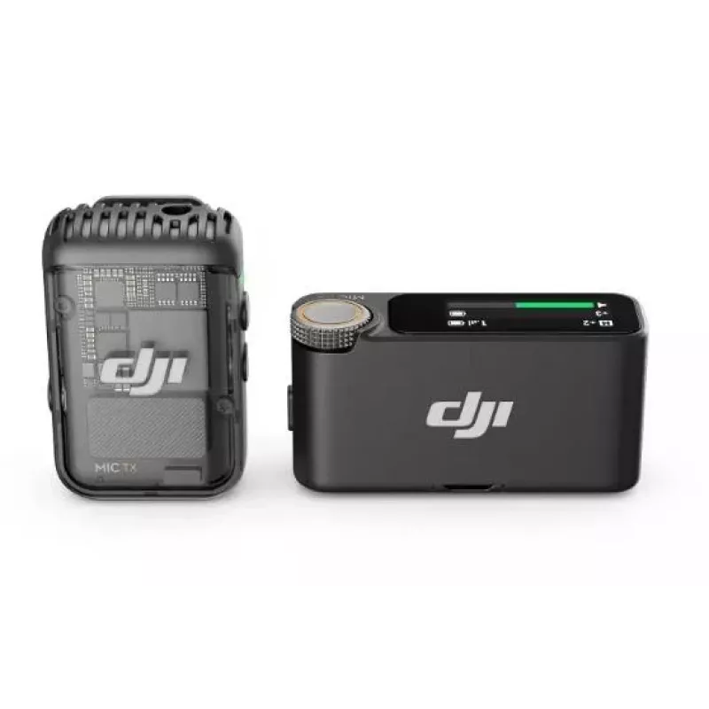 Belaidė mikrofonų sistema DJI Mic 2 juoda