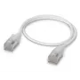 Tinklo jungiamasis kabelis UBIQUITI UACC-CABLE-PATCH-EL-C6A-1M-W — Cat6a, 1 m, RJ-45, permatomas baltas