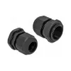 Kabelio įvadas DeLOCK 60220 juodas plastikinis 10 vnt.