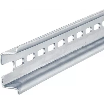 Rack bėgelis Rittal 4937.000, plieninis, sidabrinis, gylis 1155 mm, pakuotė 6 vnt.