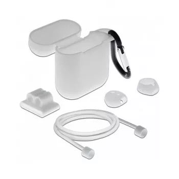 DeLOCK Apple AirPods priedų rinkinys baltas