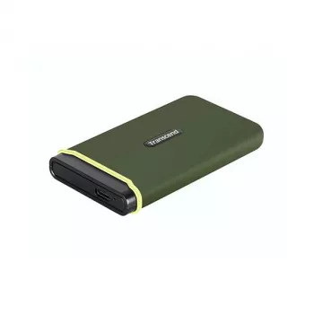 Transcend ESD380C - 1000 GB - USB Typ-A auf USB Typ-C - 3.2 Gen 2 (3.1 Gen 2) - 2000 MB/s - Passwortschutz - Grün (TS1TESD380C)