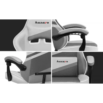 Gaming kėdė Huzaro Force 4.4 White Mesh