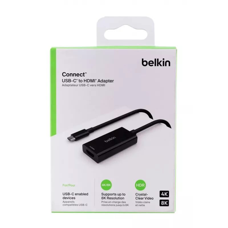 Belkin AVC013BTBK vaizdo kabelio adapteris HDMI A tipo (standartinis) USB Type-C juodas