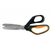 Žirklės Fiskars PowerArc 26 cm, sunkiosios, ergonomiška rankena, kietoms medžiagoms