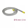 Pintas kabelio įvyniojimas DeLOCK 20787 pilkas, varinis, 6 mm, 2 m