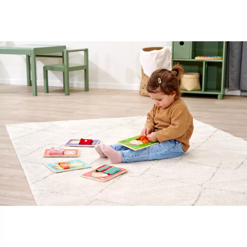 Lernbretter Textil, Skill Game 10 vnt.
