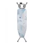 VILEDA Bravo Plus 143032 pilno dydžio lyginimo lenta – reguliuojamas aukštis 80–97 cm, plieninis tinklinis paviršius 380×1200 mm