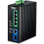 TRENDnet TI-BG50611 (v1.0R) – Pramoninis valdomas 4 prievadų 2.5G PoE++ komutatorius