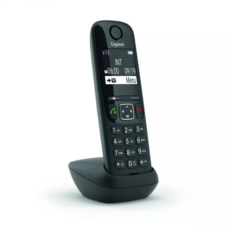 Belaidis analoginis/DECT telefonas Gigaset AS690HX, juodas