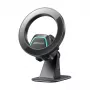Joyroom JR-ZS376 magnetinis automobilinis laikiklis telefonui, montuojamas ant prietaisų skydelio, juodas, MagSafe