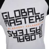 Global Masters marškinėliai GM Text - Balti (XL)