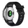 Silicinio laikrodžio dirželis FIXED, skirtas Garmin QuickFit 20 mm, juodas