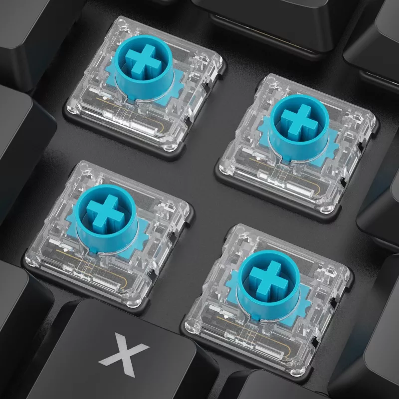 Sharkoon PureWriter W65 klaviatūra mechaninė RF belaidė QWERTZ vokiška juoda
