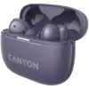 Canyon CNS-TWS10PL Ausinės ir Mikrofonas Tikras Belaidis Stereo (TWS) Į ausis Skambučiai/Muzika/Sportas/Kasdienis naudojimas USB Type-C Bluetooth Violetinė (CNS-TWS10PL)