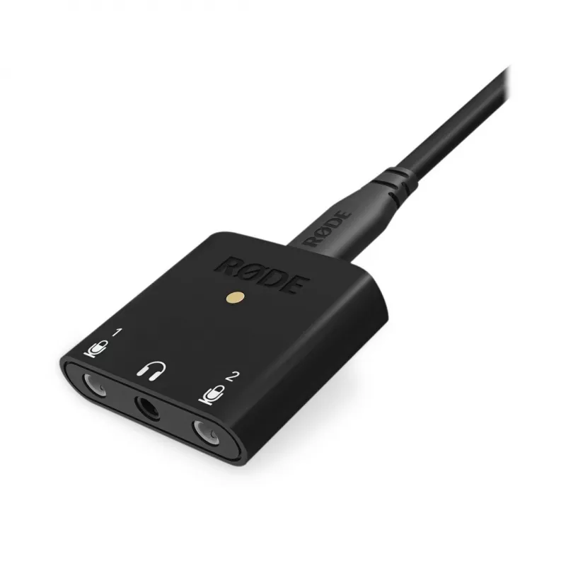 RØDE AI-Micro garso sąsaja Dviejų kanalų 24 bitai 48 kHz Juoda