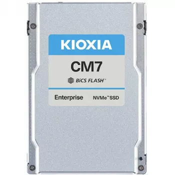 KIOXIA CM7-V Series KCMYXVUG3T20 - SSD - Įmonės, mišrus naudojimas - šifruotas - 3200GB - Vidinė - 2,5 colio (6,4 cm) - PCI Express 5.0 x4 (NVMe) (KCMYXVUG3T20)