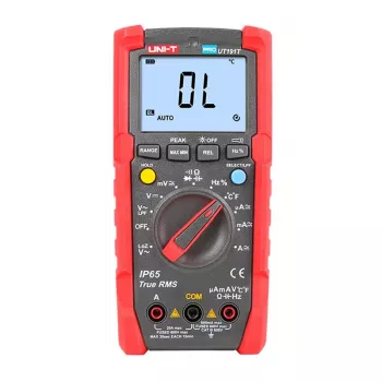 Skaitmeninis multimetras UNI-T UT191T True RMS, iki 1000V ir 10A