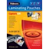 Fellowes laminavimo maišeliai blizgūs 125 mikronų, 75x105 mm