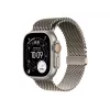 Apple MGHP4ZM/A Titaninis Milano stiliaus dirželis Smart Wearable Aksesuarai Natūralus Titanas 49 mm