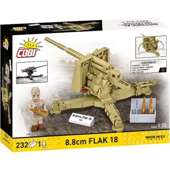 Cobi konstruktorius 8,8 cm Flak 18 – 232 detalės, 1:35