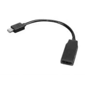 Lenovo 0B47089 vaizdo kabelio adapteris 0,2 m Mini DisplayPort HDMI juodas