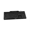 CHERRY KC 1000 SC klaviatūra USB QWERTZ Šveicariška juoda