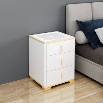 Extralink Lock Star elektroninis naktinis seifas su belaidžiu įkrovimu