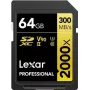 Lexar Professional 2000x 64 GB SDHC UHS-II Class 10 (LSD2000064G-BNNNG)