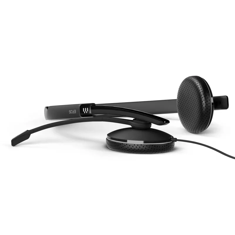 Ausinės EPOS ADAPT 165 USB-C II laidinės, lankeliu, biurui/skambučių centrui, USB Type-C, juodos