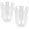 Stiklinės kavai DeLonghi De’Longhi 5513214611 permatomas stiklas 2 vnt 220 ml 117 mm