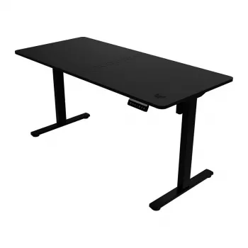 Gaminimo stalas Acer Predator NEXUS N332 juodas – tiesus stalas, medinis stalviršis 1500×680 mm, geležinis rėmas, AC maitinimas