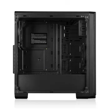 Korpusas MODECOM Oberon Pro Midi Tower, grūdintas stiklas, microATX/ATX, 7 lizdai, 395 mm GPU, 2x3.5 colio + 3x2.5 colio vietos, USB 3.2 Gen1