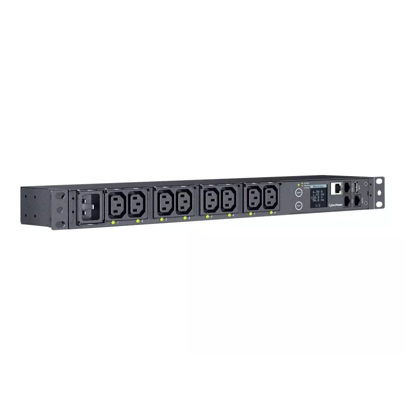 CyberPower PDU41005 valdomas maitinimo skirstytuvas (PDU) 8 AC lizdai 1U juoda