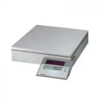 Svarstyklės siuntoms MAULparcel S Solar, 50 kg, pilka, platforma 30x30 cm (17450-82)
