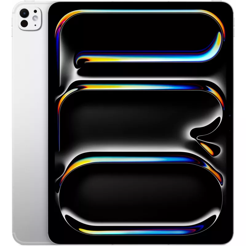 Apple iPad Pro M5 Wi-Fi + Cellular 2TB su standartiniu stiklu sidabrinis