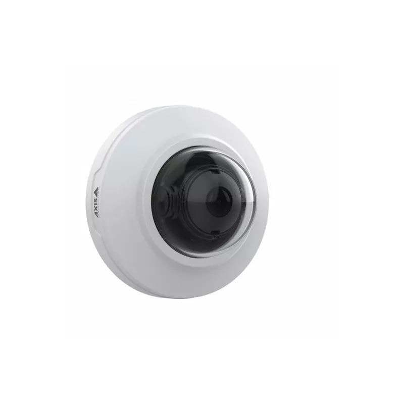 Axis M3088-V 02375-001 IP saugos kamera, mini kupolas, 8 MP, patalpoms, IK08 atspari vandalizmui, balta