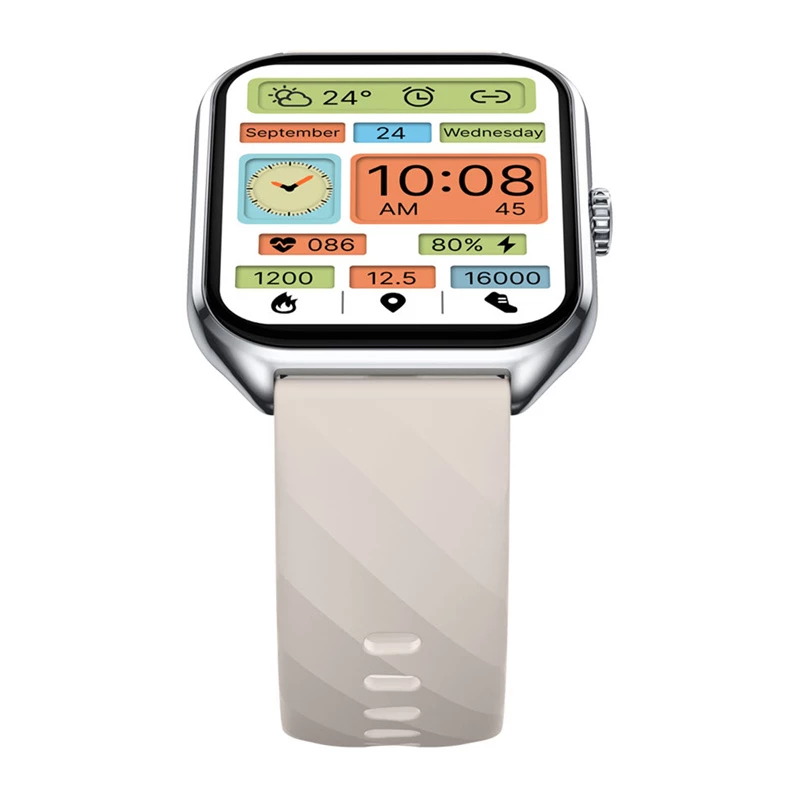 Zeblaze GTS 4 išmanusis laikrodis, sidabrinis (GTS 4 Silver)